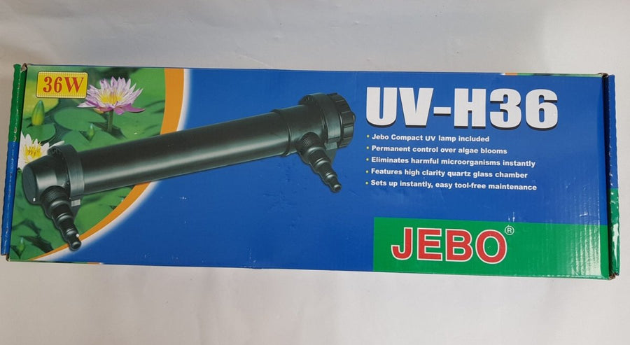 Jebo 36W UV Sterilizer clarifier MyAquariumshops